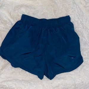 blue nike shorts